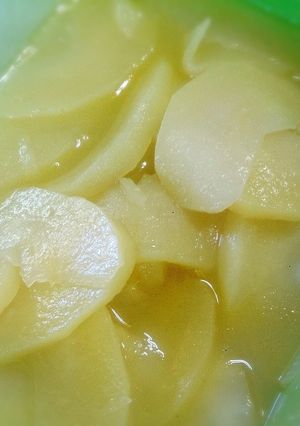 秋の★美味しい簡単煮リンゴ-レシピのメイン写真