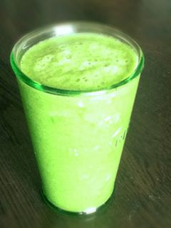 ほうれん草と林檎のグリーンスムージー-レシピのメイン写真