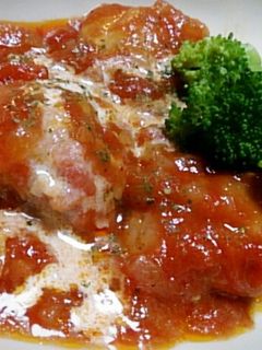 簡単♪オシャレに☆チキンのトマト煮込み-レシピのメイン写真