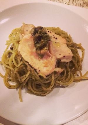 本格☆簡単 ジェノベーゼパスタ-レシピのメイン写真