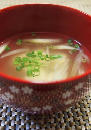 エコレシピ♡焼きはたはたの骨でお吸い物-レシピのメイン写真