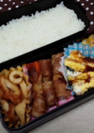 お弁当!中学生男子用-レシピのメイン写真