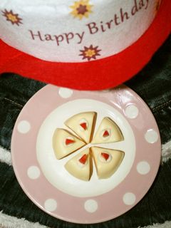 誕生日に♡ショートケーキのマッシュポテト-レシピのメイン写真
