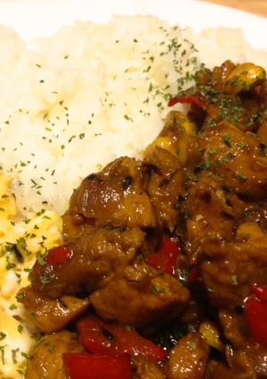 鶏肉とバジルとカシューナッツのカレー-レシピのメイン写真