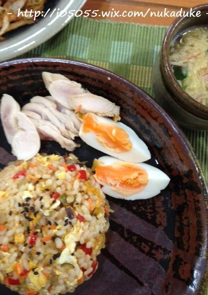 これはおいしい！ ✿ぬか漬け炒飯✿-レシピのメイン写真