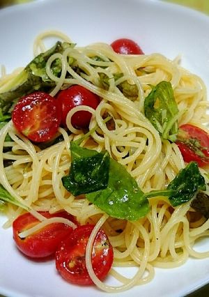 簡単冷製パスタ-レシピのメイン写真