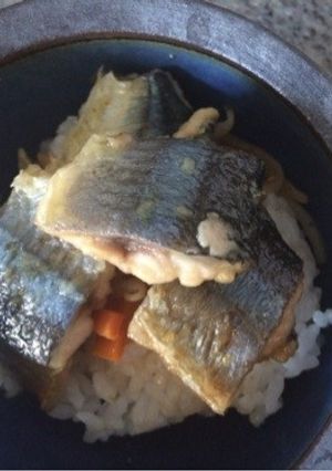 秋刀魚照焼き丼-レシピのメイン写真