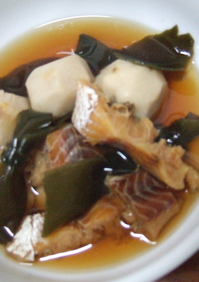 たたきだらと里芋の煮物-レシピのメイン写真