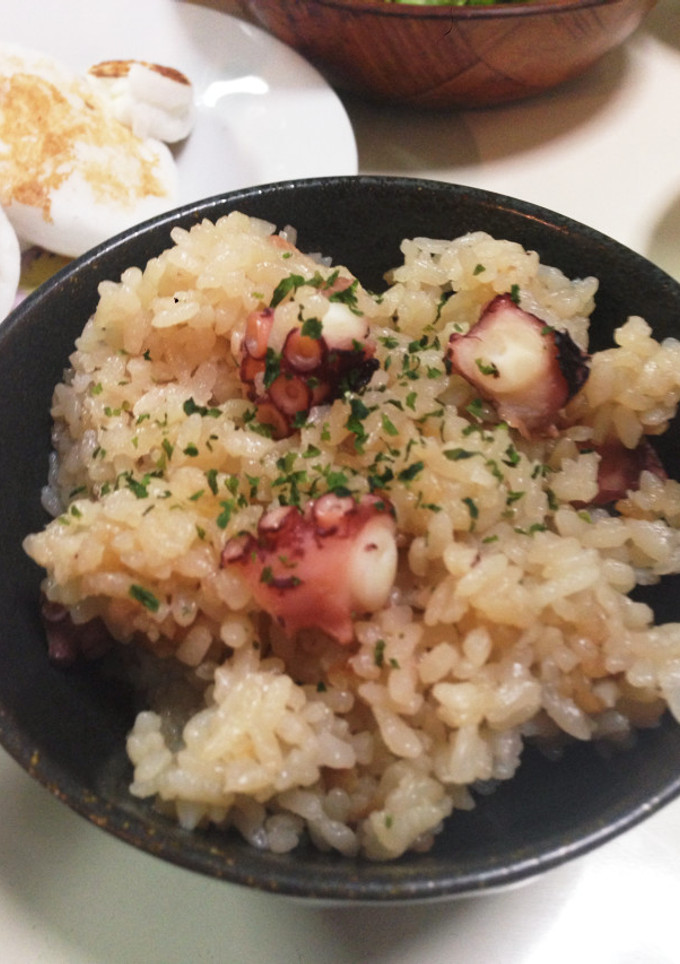 たこの炊き込みご飯-レシピのメイン写真