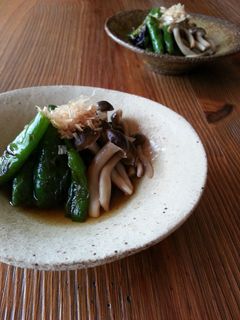 あっというま!万願寺とうがらしの焼き浸し-レシピのメイン写真