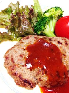 彼氏絶賛☆大人も大好き簡単ハンバーグ♪-レシピのメイン写真