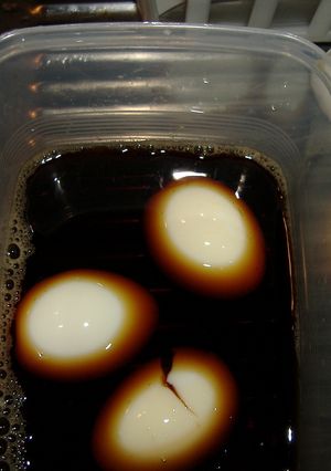 簡単♪♪とろッとろ～半熟味付玉子-レシピのメイン写真