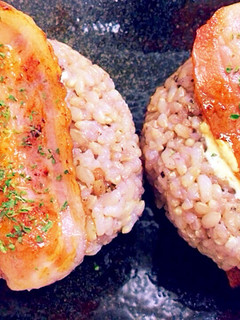 コンビニの味を再現!ベーコンマヨおにぎり-レシピのメイン写真