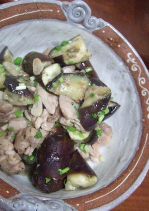 鶏茄子炒め-レシピのメイン写真