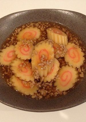 シンプル なるとのとろ~り含め煮-レシピのメイン写真