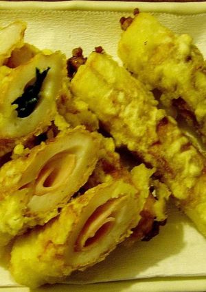 ちくわ天♪納豆&チーズ入り☆-レシピのメイン写真