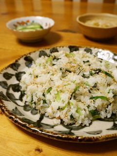 小松菜とじゃこの和風チャーハン-レシピのメイン写真