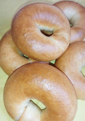きな粉ベーグル-レシピのメイン写真