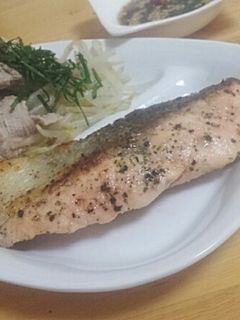 秋鮭のムニエル。-レシピのメイン写真