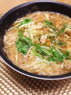 水菜鍋-レシピのメイン写真