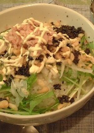 トンブリ丼-レシピのメイン写真