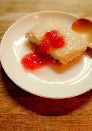 ヨーグルトと豆乳で♪レアチーズケーキ-レシピのメイン写真
