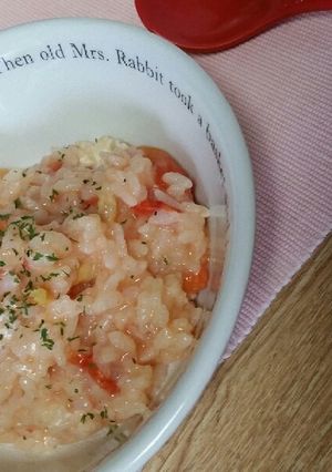 トマトと白菜のチーズ粥-レシピのメイン写真