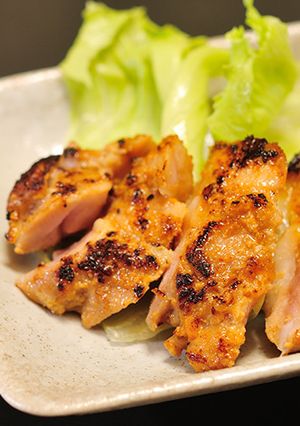 鶏肉のみりん粕(こぼれ梅)漬け-レシピのメイン写真