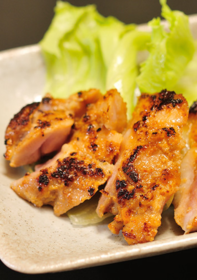 鶏肉のみりん粕(こぼれ梅)漬け-レシピのメイン写真