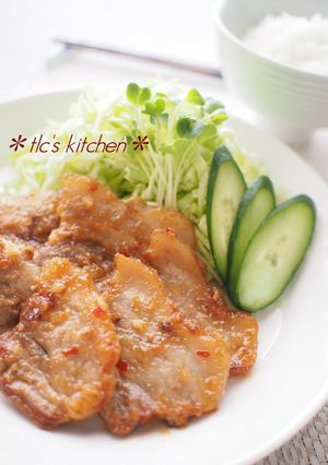 ●簡単!ピリ辛にんにく味噌豚●-レシピのメイン写真