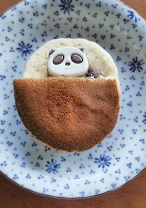 *どら焼布団でお休みさくさくぱんだ*-レシピのメイン写真