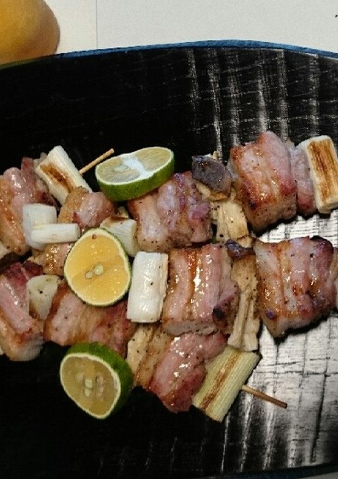 魚焼きグリルで、簡単本格串焼き-レシピのメイン写真
