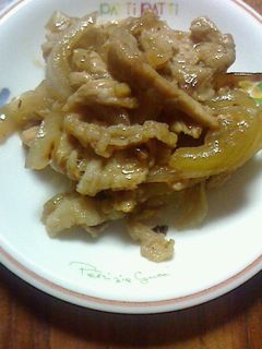 豚の生姜焼きにお酢を加えると美味しく♪-レシピのメイン写真