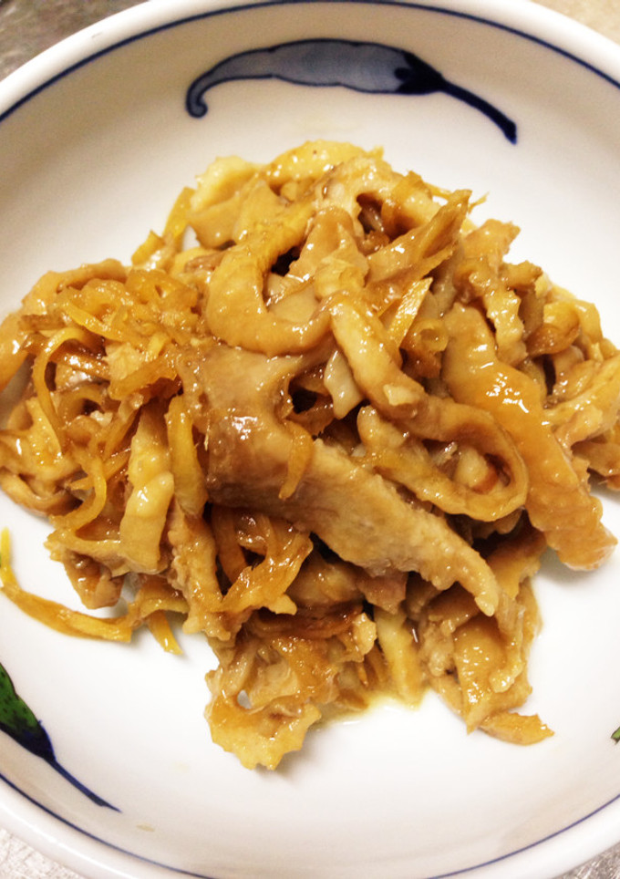 鶏皮の佃煮-レシピのメイン写真