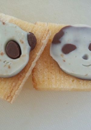 ここにも♪転写でさくさくぱんだ-レシピのメイン写真
