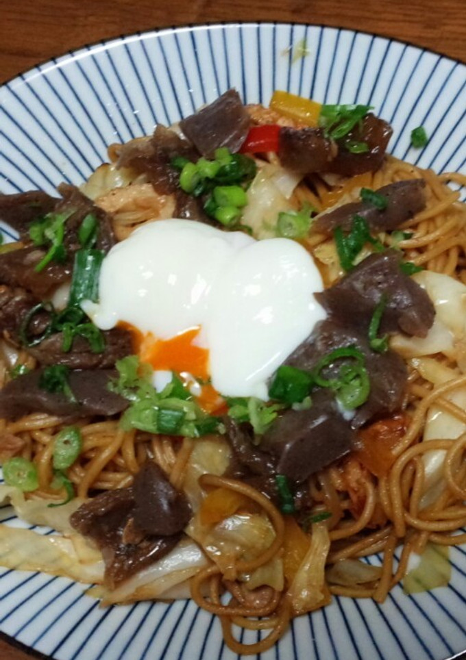 すじのせ焼きそば-レシピのメイン写真