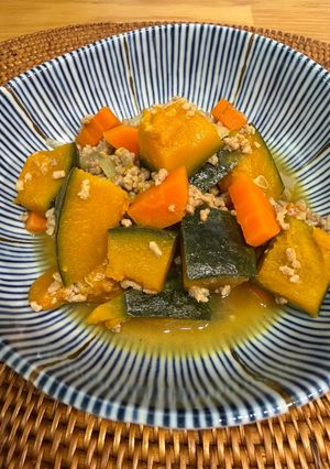 かぼちゃで肉じゃが風-レシピのメイン写真