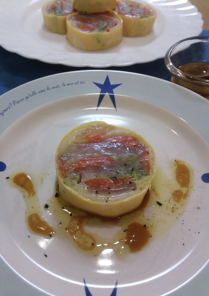 簡単に出来る☆白菜と鯛のテリーヌ風-レシピのメイン写真