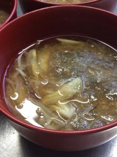 とろろ昆布とみょうがのお味噌汁-レシピのメイン写真