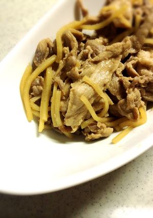 豚肉とたけのこの炒め物-レシピのメイン写真