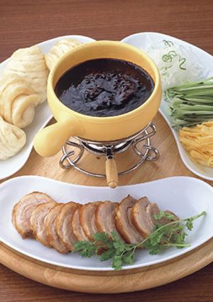 ねぎ味噌フォンデュ　中華風-レシピのメイン写真