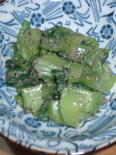 青梗菜の胡麻みそ和え-レシピのメイン写真