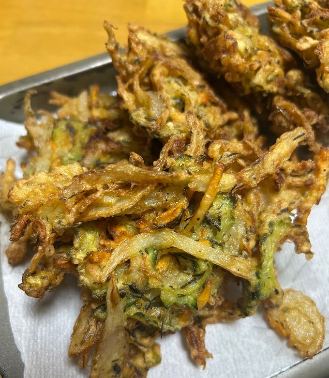 アカモク入りかき揚げ-レシピのメイン写真