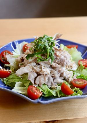 野菜たっぷり！お肉柔らか冷しゃぶ-レシピのメイン写真