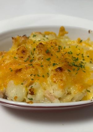 簡単♪ツナマヨポテトのチーズ焼き🧀-レシピのメイン写真