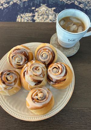 ふかふかシナモンロール　-レシピのメイン写真