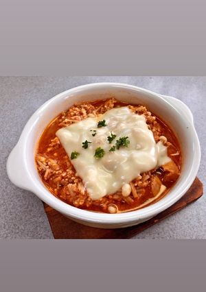 トマトチーズリゾット風-レシピのメイン写真