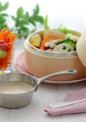 味噌とクルミで作る濃厚和風バーニャカウダ-レシピのメイン写真