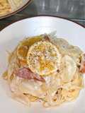 牛乳で★レモンクリームパスタ