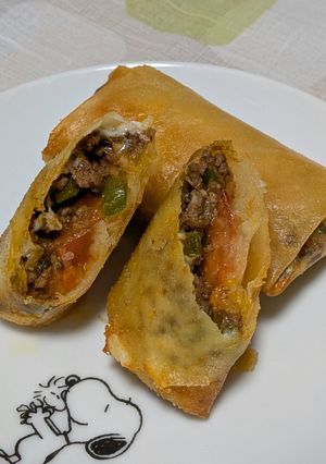メキシカン春巻き-レシピのメイン写真